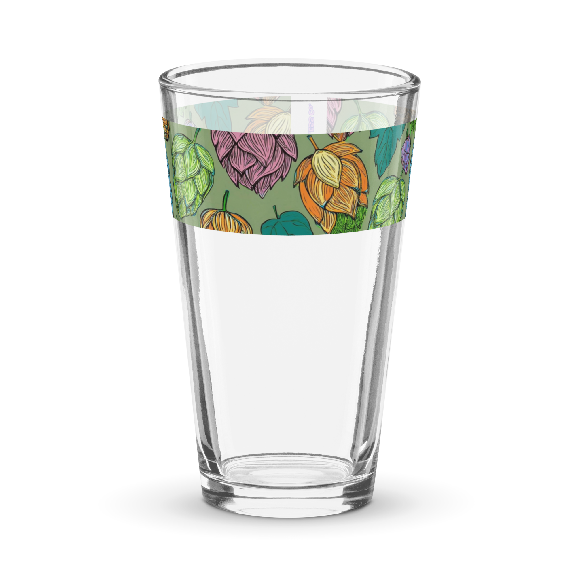 Mind Your Hops Shaker Pint Glass